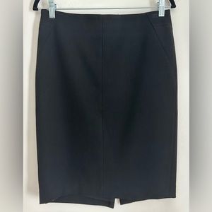 Loft Black Pencil Skirt, Size 6